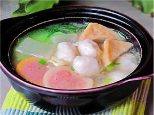 砂锅鱼丸