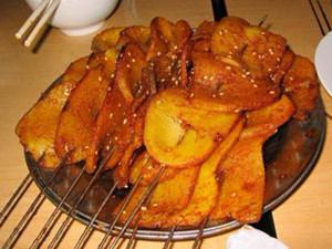 烤土豆片