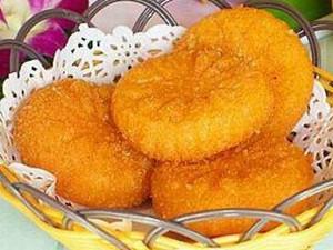 炸南瓜饼