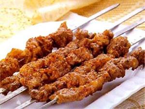 炸香辣羊肉串