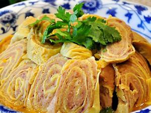 卷煎扣碗