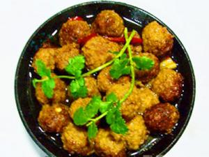 丸子扣碗